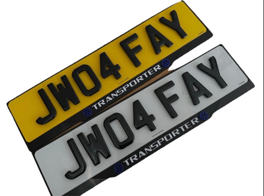 Number Plate and Plate Holder Builder Bundle