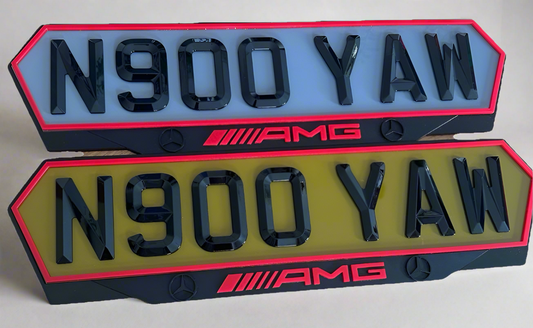 Number Plate and Plate Holder Builder Bundle