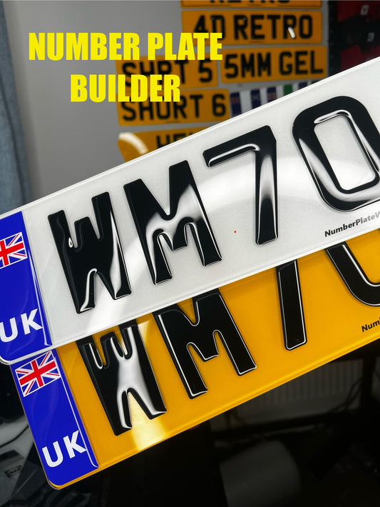Number Plate Builder