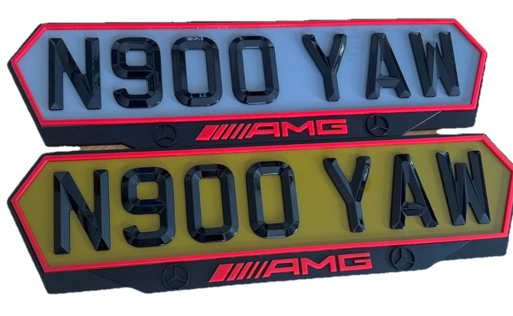 Number Plate and Plate Holder Builder Bundle