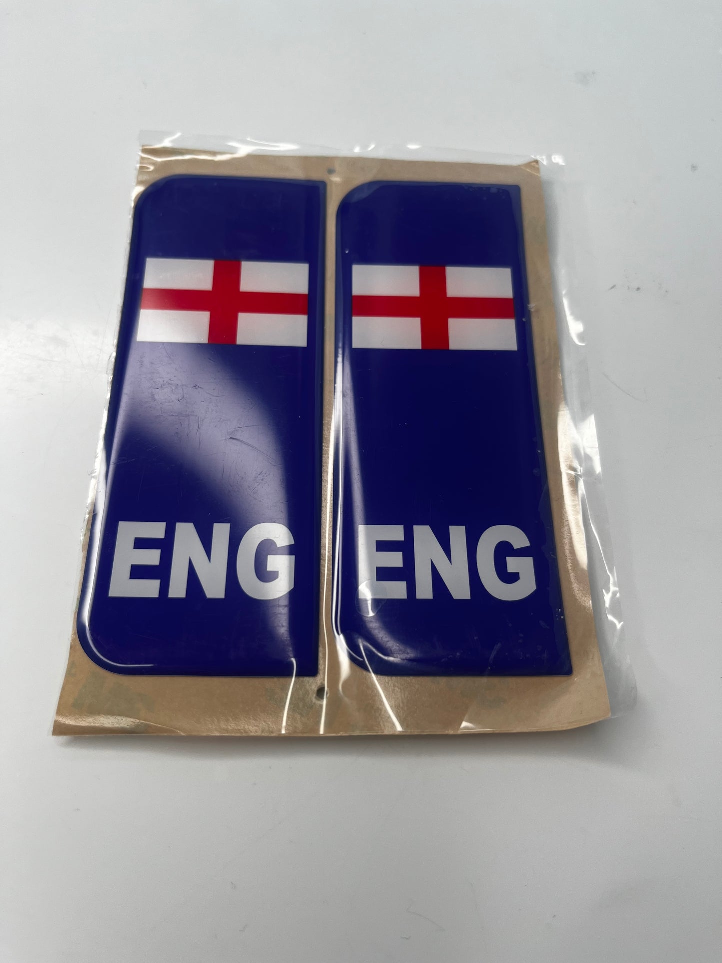 Gel Side Badges & Flags Set x2