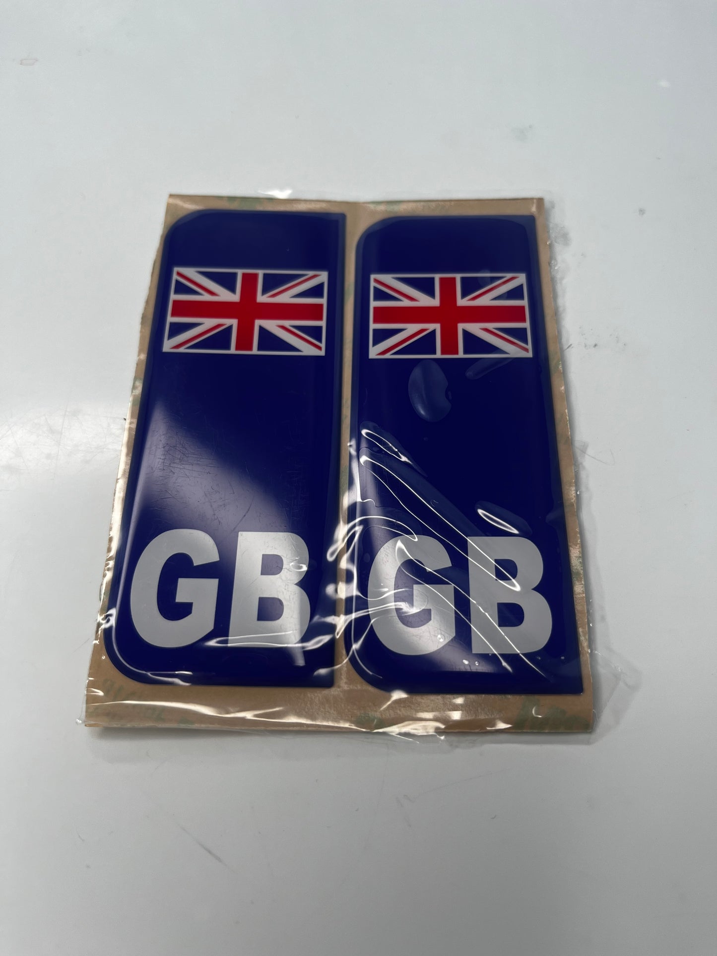 Gel Side Badges & Flags Set x2