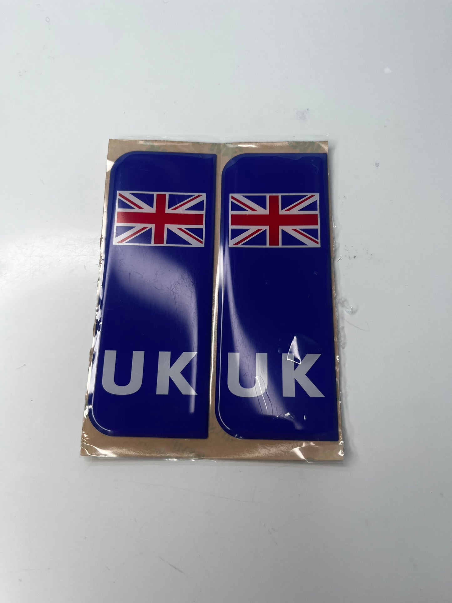 Gel Side Badges & Flags Set x2