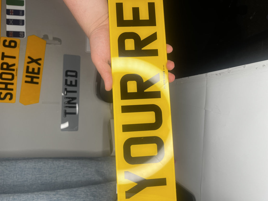 Number Plate Builder
