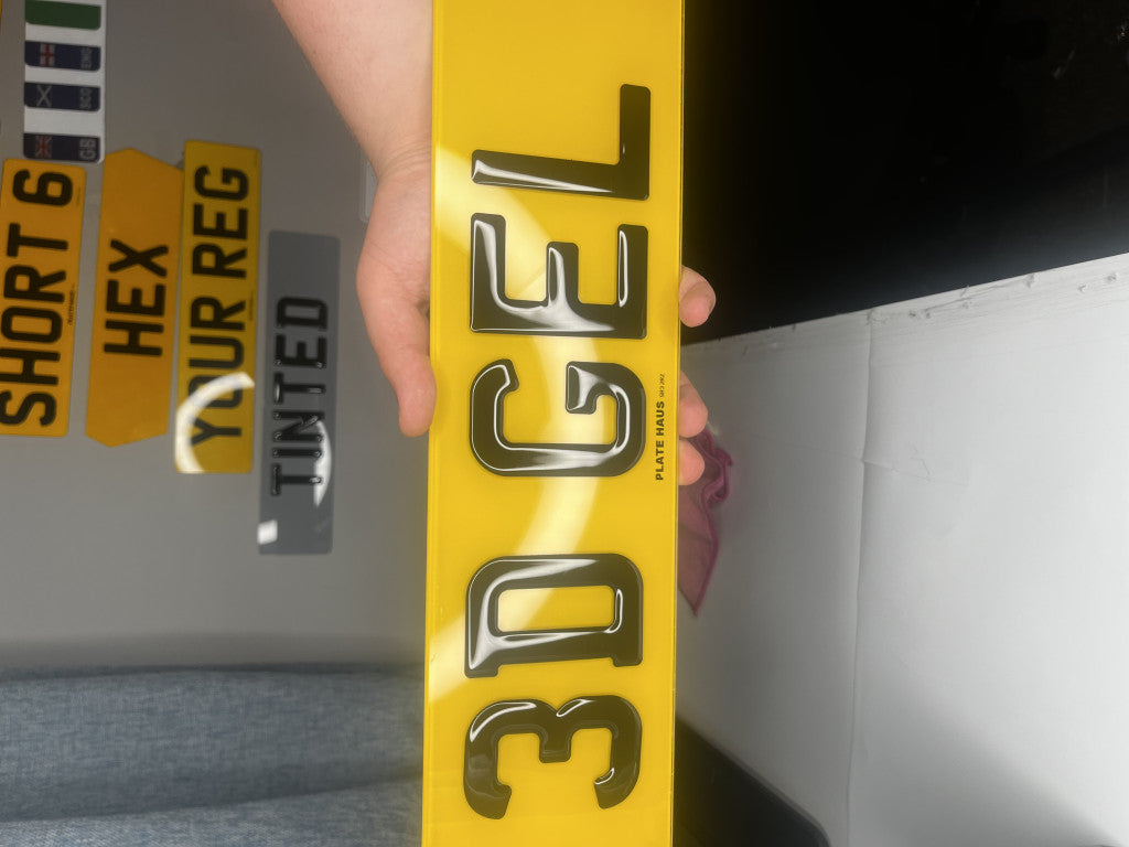 Number Plate Builder