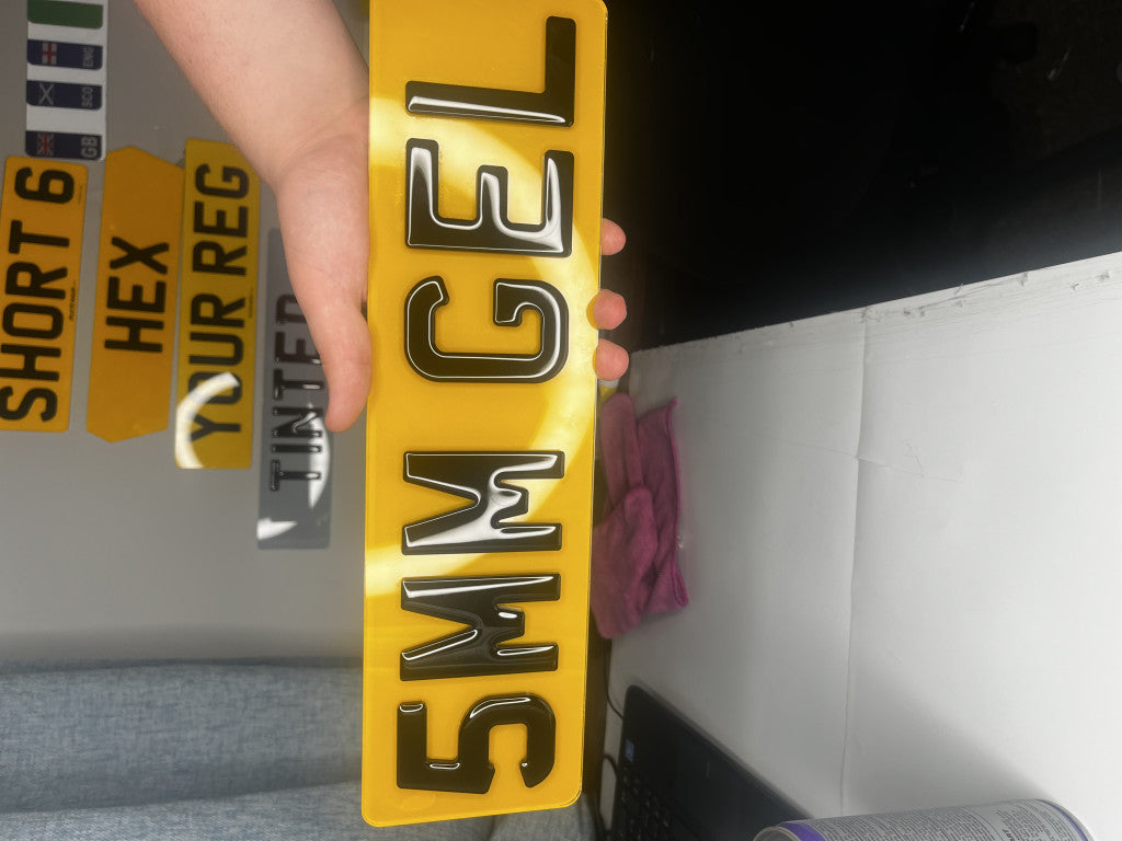 Number Plate Builder