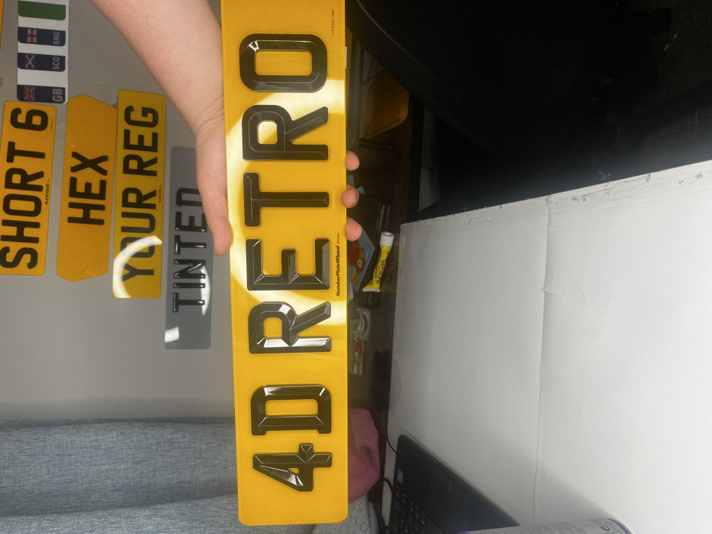 Number Plate Builder