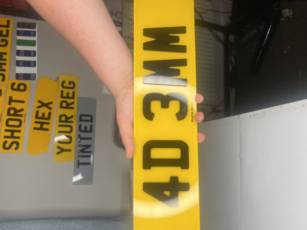 Number Plate Builder